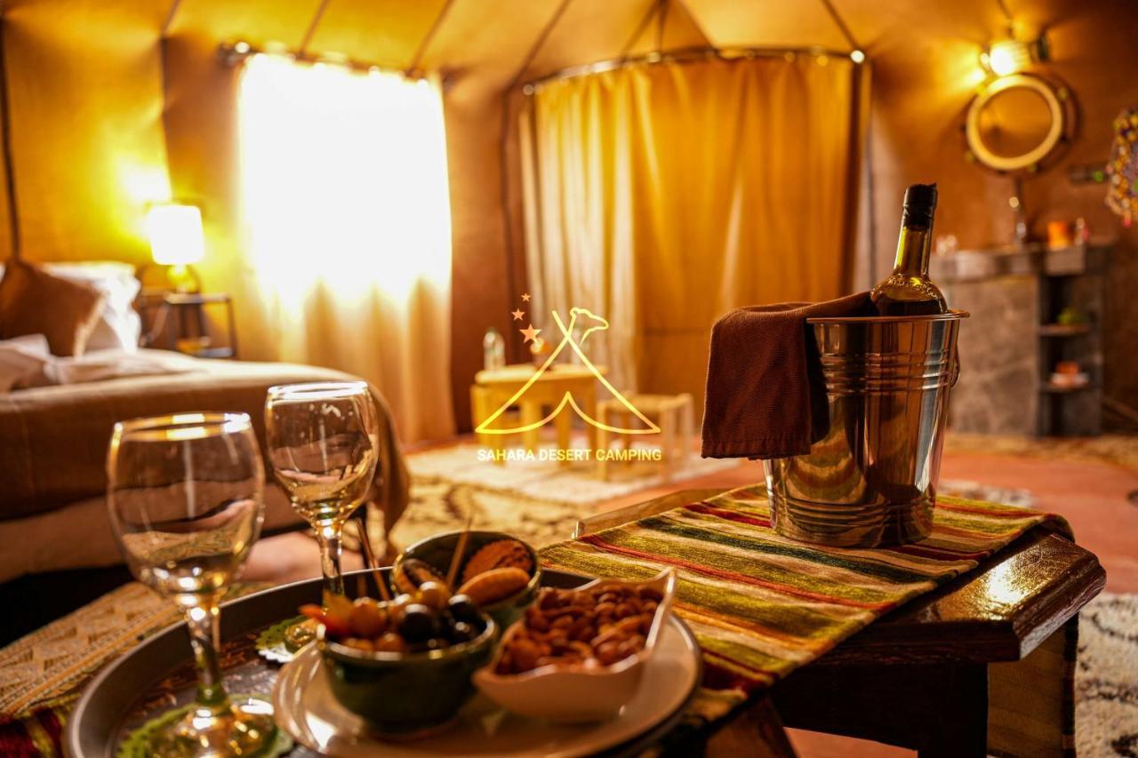 Sahara Desert Camping - Luxury Desert Camp Merzouga Ерфуд Екстериор снимка