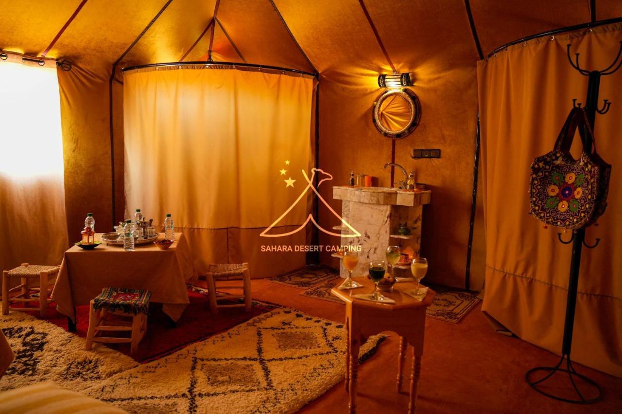 Sahara Desert Camping - Luxury Desert Camp Merzouga Ерфуд Екстериор снимка