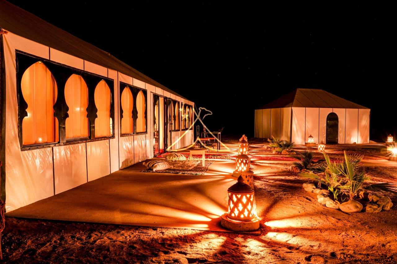 Sahara Desert Camping - Luxury Desert Camp Merzouga Ерфуд Екстериор снимка