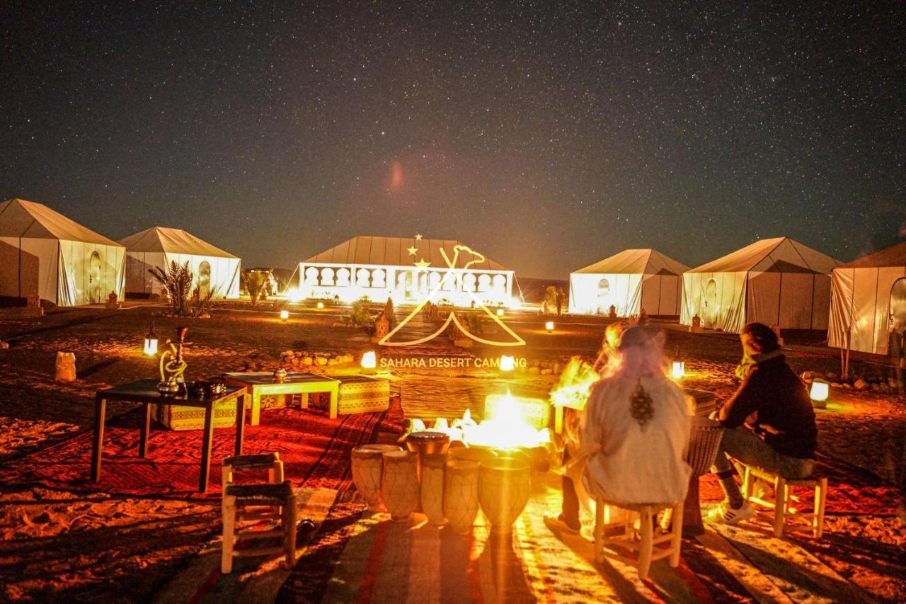 Sahara Desert Camping - Luxury Desert Camp Merzouga Ерфуд Екстериор снимка